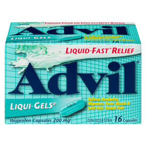 ADVIL IBUP 200MG LIQ/GEL CA 16