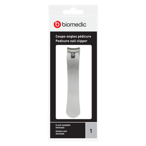 BIOMEDIC C/ONGLES GROS ACIER 1