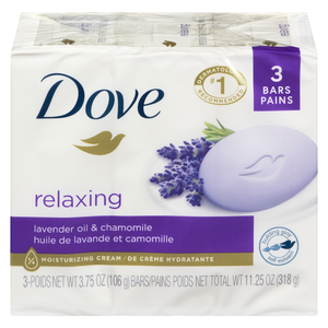 DOVE SAV LAVANDE RELAXANTE 3X106G