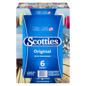 SCOTTIES MOUCHOIR 2 PLIS 6X126