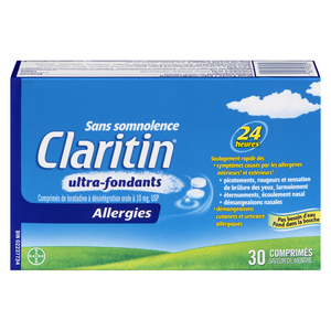 CLARITIN 10MG ALLERG S/SOMN 30