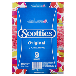 SCOTTIES MOUCHOIR 2 PLIS 9X100