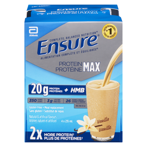 ENSURE ENLIVE 20G VANILLE 4X235ML