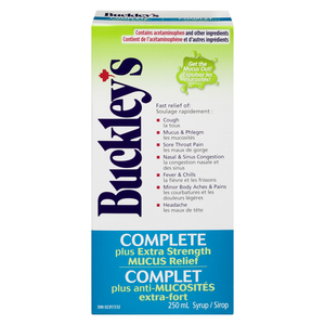 BUCKLEY COMPL SIR A/MUCOS EXT/FORT 250ML