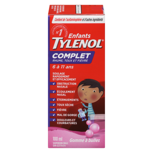 TYLENOL ENF RH/TX/FIEV 100ML