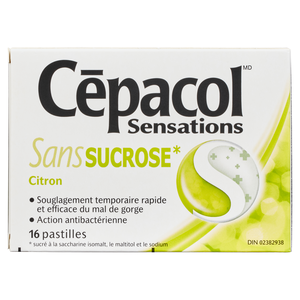 CEPACOL SENS S/S CITRON     16