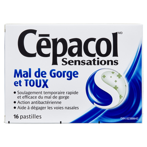 CEPACOL SENS MAL GORGE TOUX 16