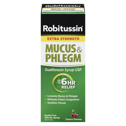 ROBITUSSIN SIR MUCUS X/F CERISE 250ML