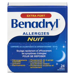 BENADRYL 50MG FML NT EP CA24