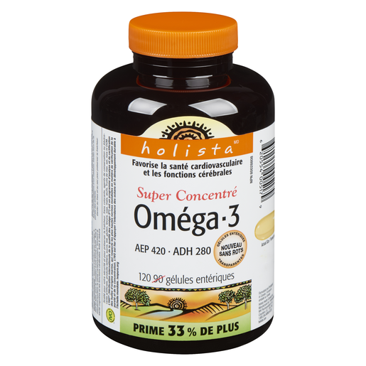 HOLISTA OMEGA3 SUP CONC GEL100+20