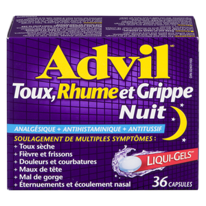 ADVIL TX/RH/GR NT CA36