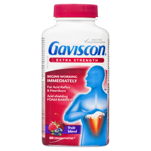 GAVISCON X/F FRUITS CO 60
