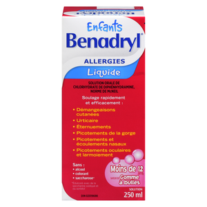 BENADRYL LIQ ENF 250ML