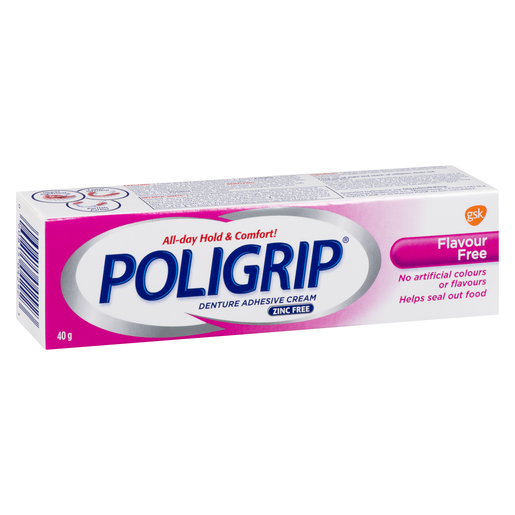 POLIGRIP CR ADH POUR DENTIERS NATURE 40G