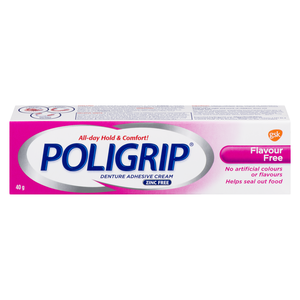 POLIGRIP CR ADH POUR DENTIERS NATURE 40G