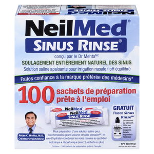 NEILMED SINUS RINSE RECHARG100