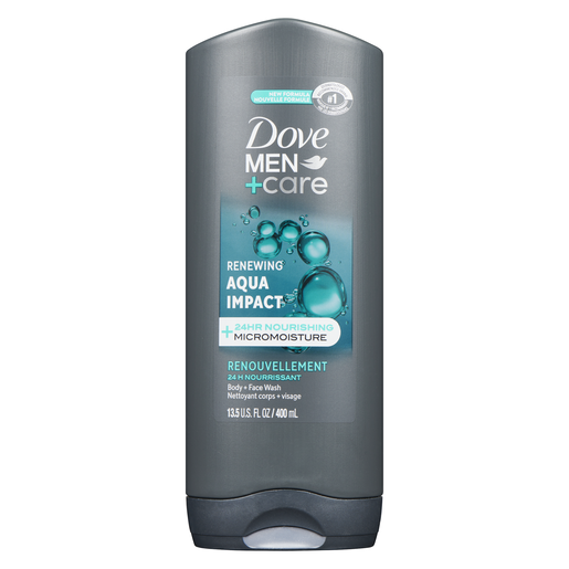 DOVE MEN G/D AQUA CHOC 400ML