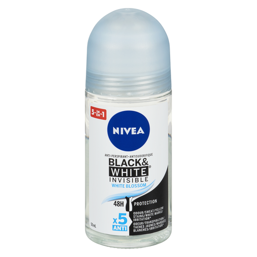 NIVEA B&W INV DEO BILLE WH/BLOSSOM 50ML