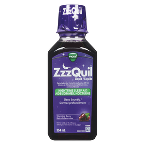 ZZZQUIL AIDE SOMMEIL NOCTURNE BAIES354ML