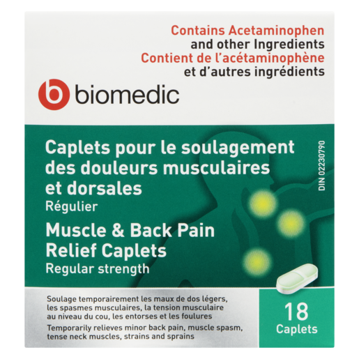 BIOMEDIC RLX MUSC 400MG CA 18