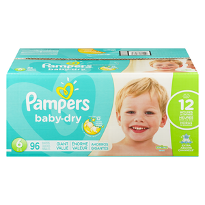 PAMPERS BABYDRY GEANT T6    96