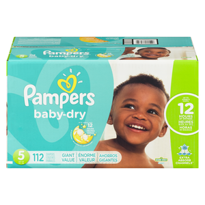 PAMPERS BABYDRY GEANT T5   112