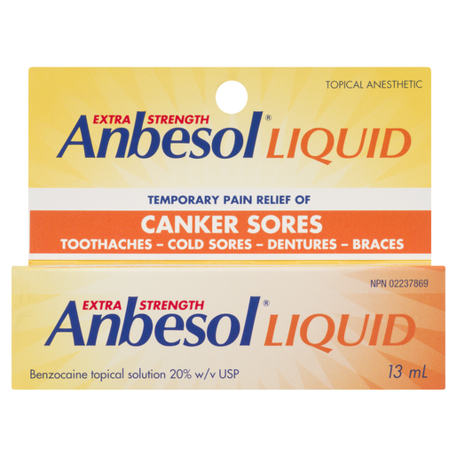 ANBESOL X/F LIQ 13ML