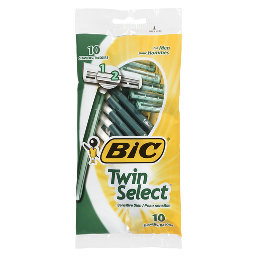 BIC TWIN SELECT RAS P/SENS  10