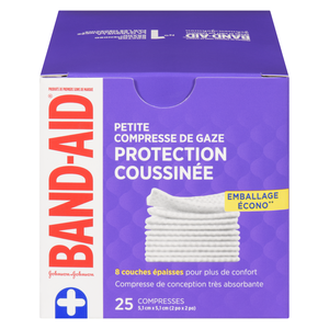 BAND-AID COMPR GAZE P 25