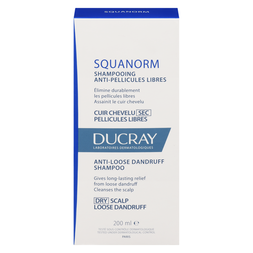 DUCRAY SQUANORM SHP P/SEC200ML