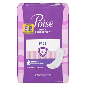POISE SERV ABS ULTIMATE LONG 27
