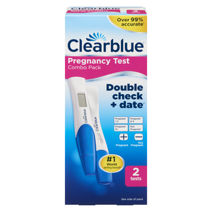 CLEARBLUE TEST GROSSESSE DBL CONT DATE 2