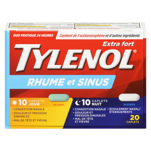 TYLENOL RH/SIN JR NT CA20