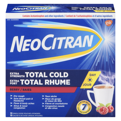 NEOCITRAN X/F TOTAL RH S/SOMN BAIES 10