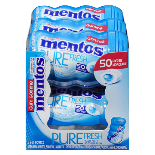 MENTOS P/FRESH GOMME MENT/FRAI 100G