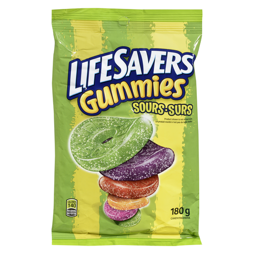 LIFESAVERS SAC GUM SURS 180G