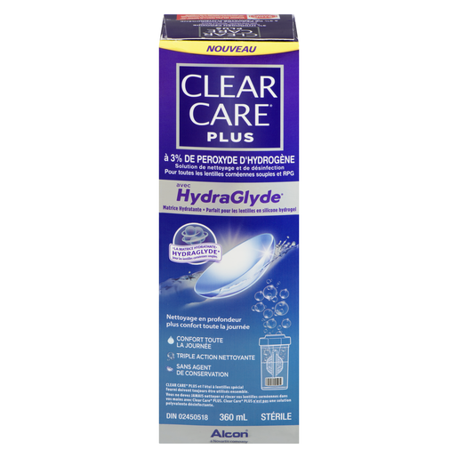 CLEAR CARE HYDRAGLYDE    360ML