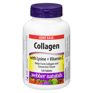 WEBBER COLLAG LYSINE VIT C CO120