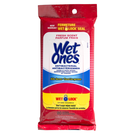 WET ONES MINI FMT ANTIBACT 20