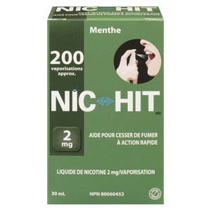 NIC-HIT 2MG VAPO/MENTHE   30ML