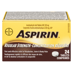 ASPIRIN 325MG         CO 24