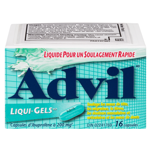 ADVIL 200MG LIQ/GEL CA 16