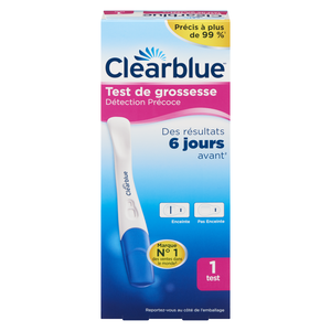 CLEARBLUE TEST GROSSESSE DETECT PREC 1