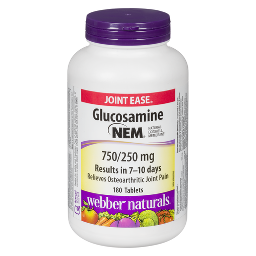 WEBBER GLUCOS SUPERNEM750/250MG CO180