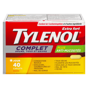 TYLENOL RH/TX/GR CA40