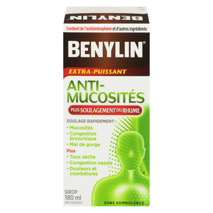 BENYLIN RH MUCOSITE 180ML