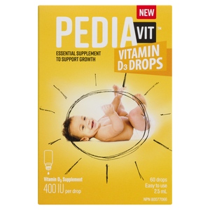 PEDIAVIT D3 DROPS 400 IU 2.5ML