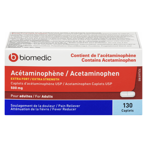 BIOMEDIC ACET 500MG X/F CA 130