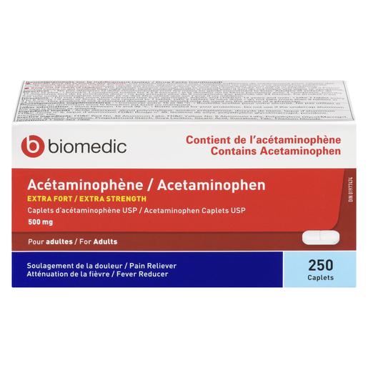 BIOMEDIC ACET 500MG X/F CA 250