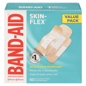 BAND-AID PANS FLEX/CONTOUR ASST 60